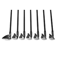 Women's T-RAIL 5H 6H 7-PW SW Iron Set with Graphite Shafts