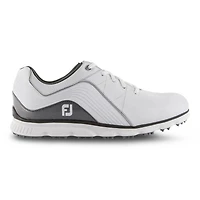 Men's Pro SL Spikeless Golf Shoe - White/Silver