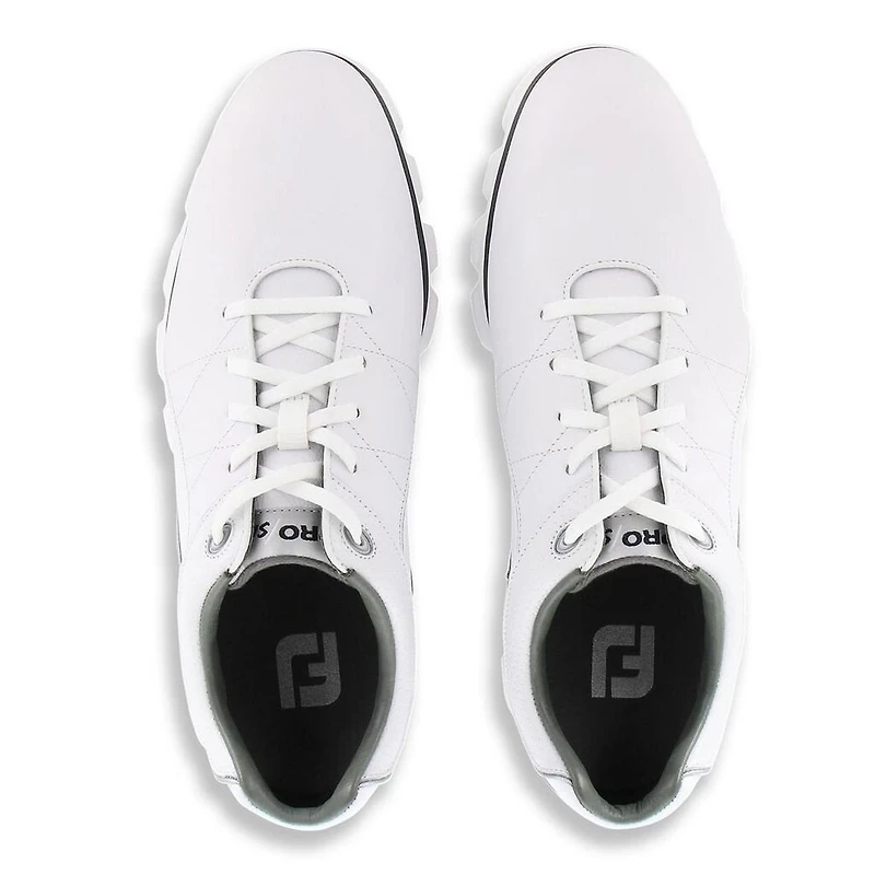 Men's Pro SL Spikeless Golf Shoe - White/Silver