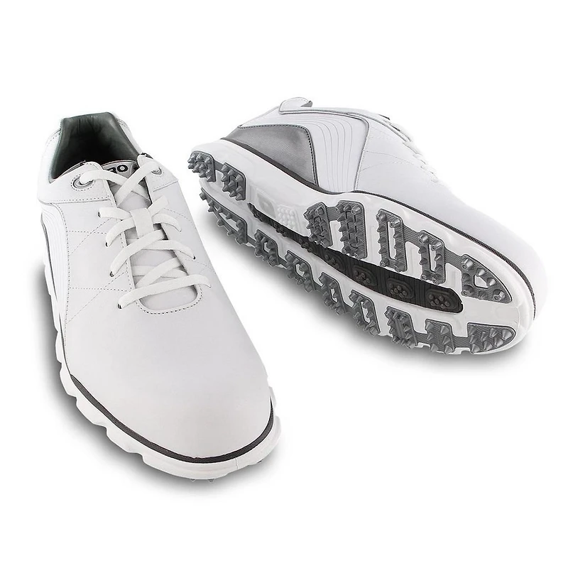 Men's Pro SL Spikeless Golf Shoe - White/Silver