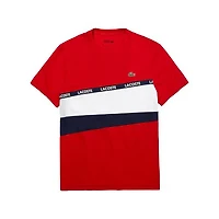 Men's Signature Band Colourblock Pique T-shirt