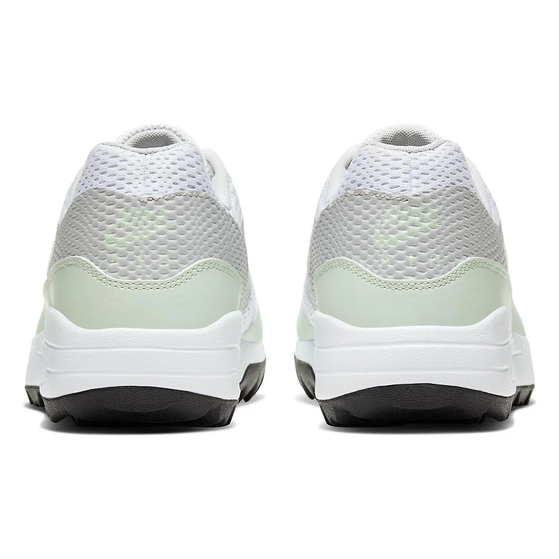 Men's Air Max 1 G Spikeless Golf Shoe - White/Light Green/Grey