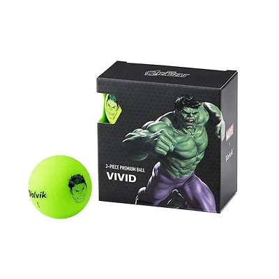Vivid 4 Pack Golf Balls