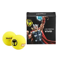 Vivid 4 Pack Golf Balls