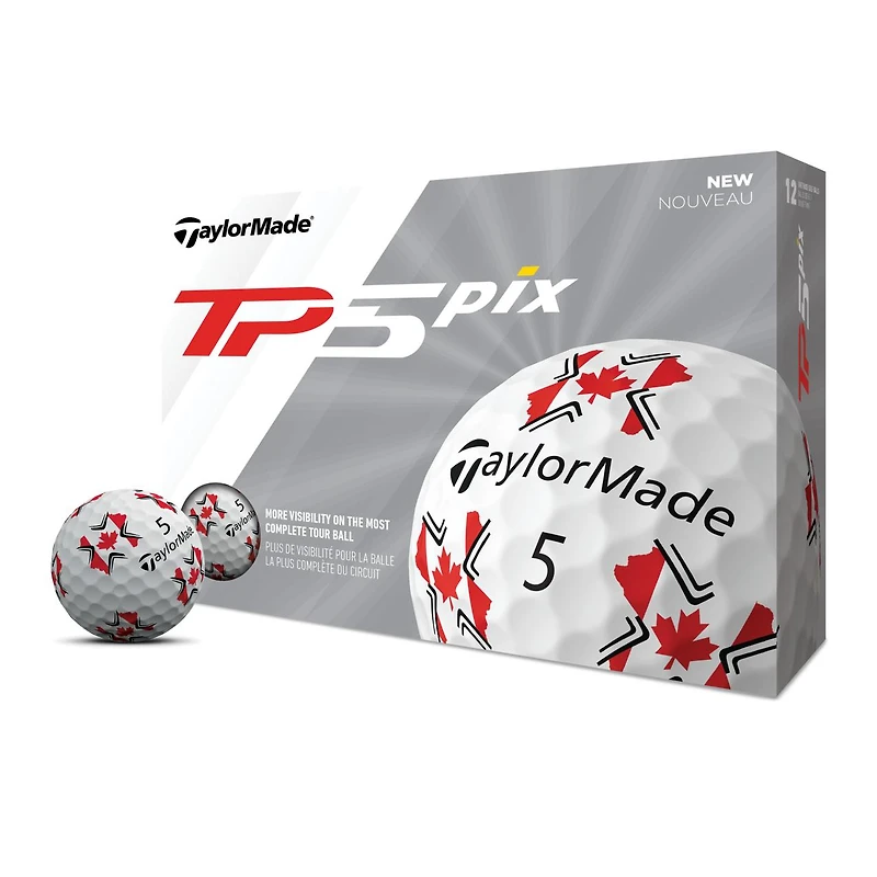 TP5 Pix Golf Balls - Canada Edition