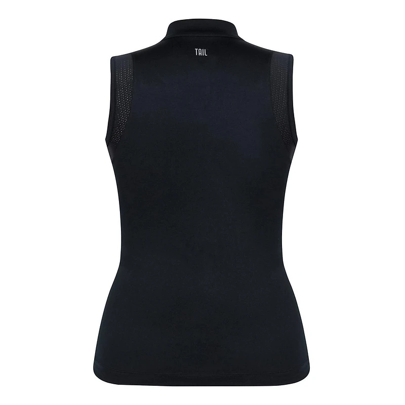Women's Kensington Mandarin Sleeveless Polo