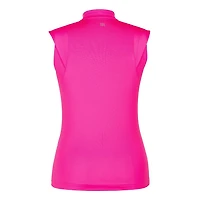 Women's Julia Mandarin Sleeveless Polo