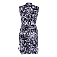 Women's Animal Printed Sleeveless Dress