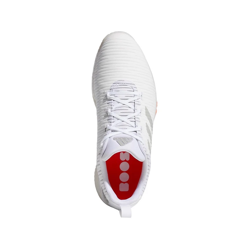 Men's CODECHAOS Spikeless Golf Shoe - White/Grey/Red