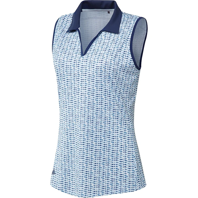 Women's Ultimate365 Printed Sleeveless Polo