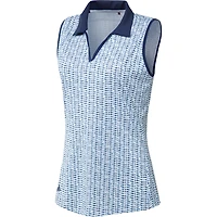 Women's Ultimate365 Printed Sleeveless Polo