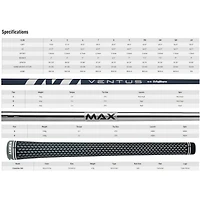 SIM MAX 5-PW AW Iron Set with Graphite Shafts