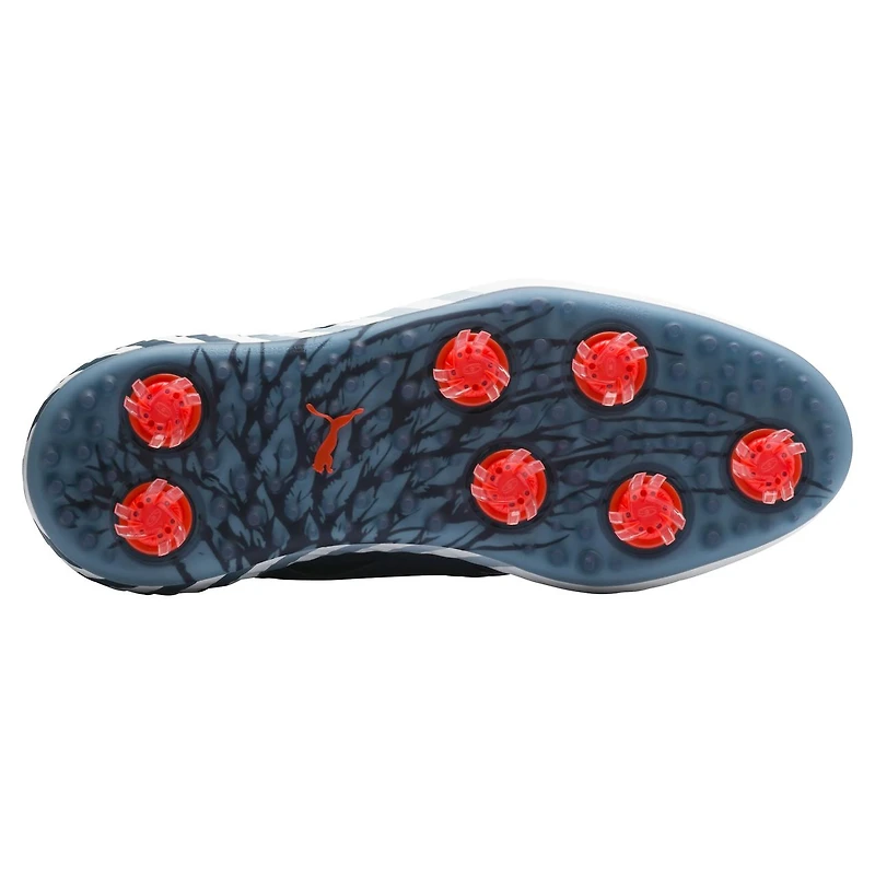 Men's Ignite PWRAdapt Caged Wings Spiked Golf Shoe - Navy/Multi