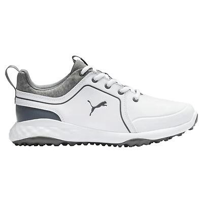 Junior Grip Fusion 2.0 Spikeless Golf Shoe - White/Grey