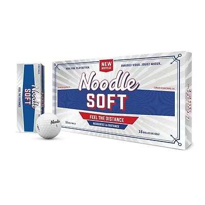 Noodle Soft Golf Balls  - 15 Pack