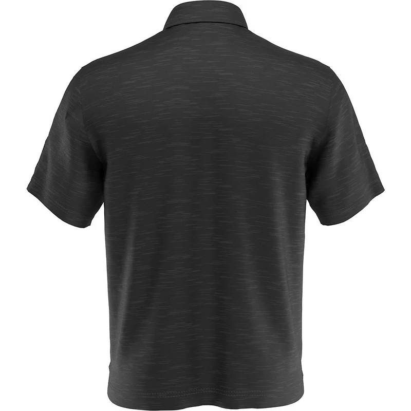 Men's Heather Slub Short Sleeve Polo