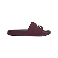 Men's Adilette Slides - Dark Red