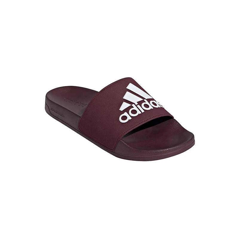 Men's Adilette Slides - Dark Red