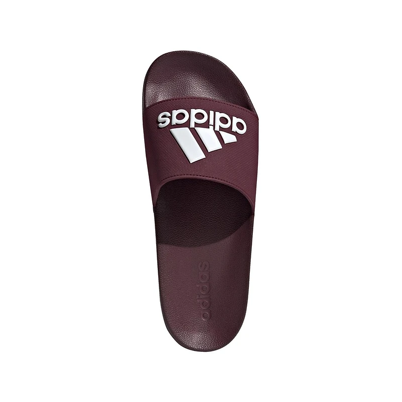 Men's Adilette Slides - Dark Red