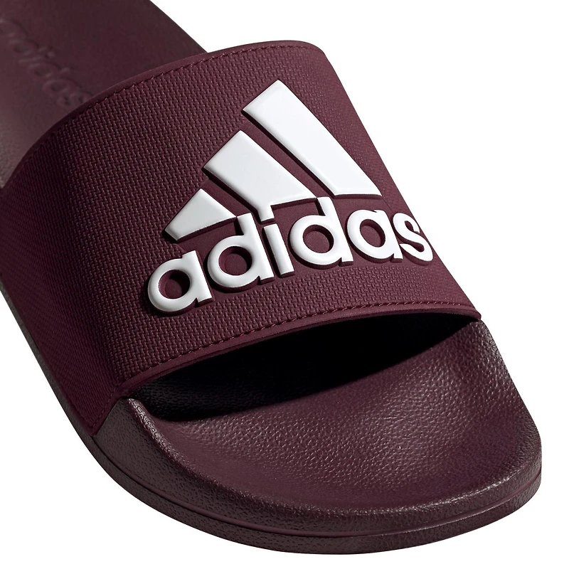 Men's Adilette Slides - Dark Red