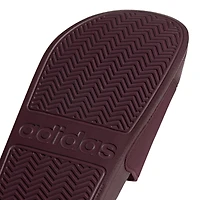 Men's Adilette Slides - Dark Red