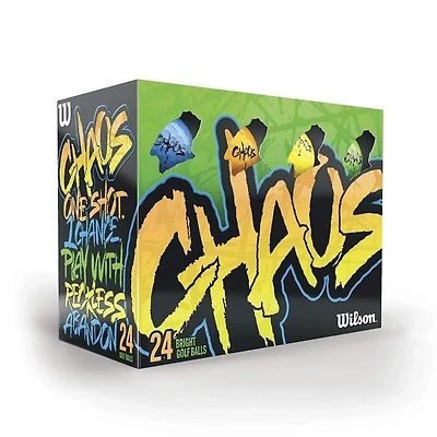 Chaos Multi Color Golf Balls