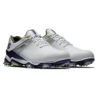 Men's Tour X Spiked Golf Shoe - White/Blue