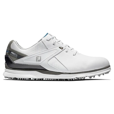 Men's Pro SL Carbon Spikeless Golf Shoe - White/Grey