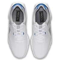Men's Pro SL Spikeless Golf Shoe - White/Blue/Grey