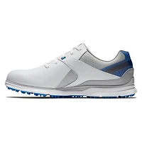 Men's Pro SL Spikeless Golf Shoe - White/Blue/Grey