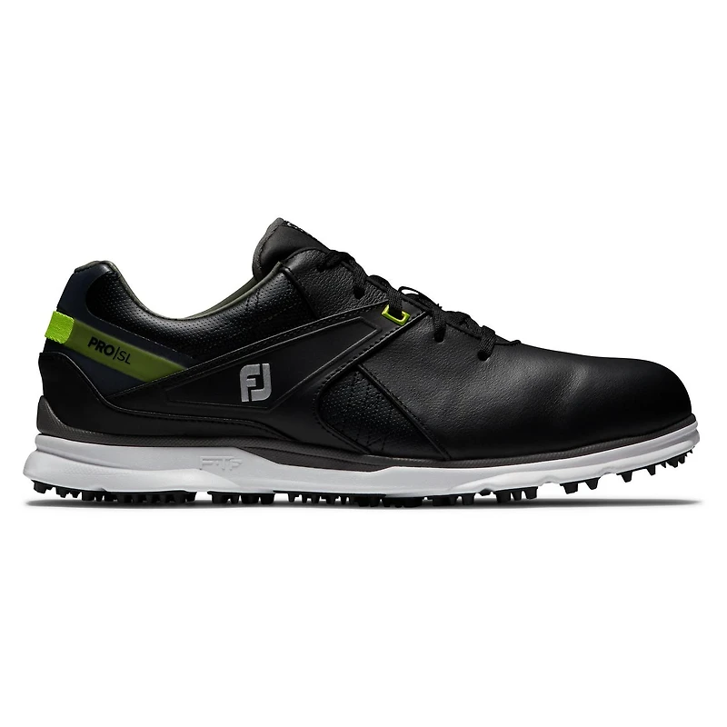 Men's Pro SL Spikeless Golf Shoe - Black/Green