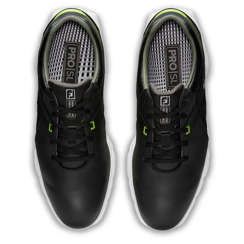 Men's Pro SL Spikeless Golf Shoe - Black/Green