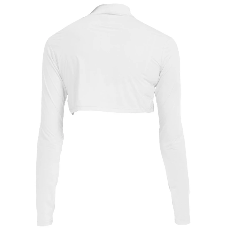 Women's Sunsense Sun Protection Crop Mock Neck Long Sleeve Top
