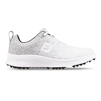 Women's Leisure Spikeless Golf Shoe - White/Grey