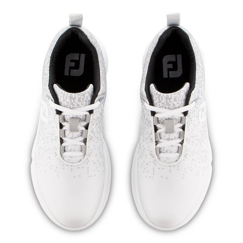 Women's Leisure Spikeless Golf Shoe - White/Grey
