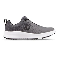 Women's Leisure Spikeless Golf Shoe - Black/Dark Grey