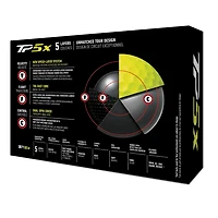 Prior Generation TP5x Yellow Golf Balls