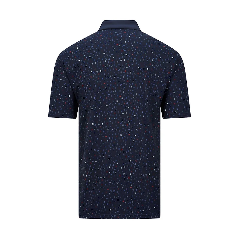 Men's Spelling Pete Short Sleeve Polo