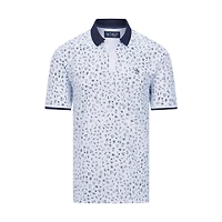 Men's Clubhouse Printed Short Sleeve Polo