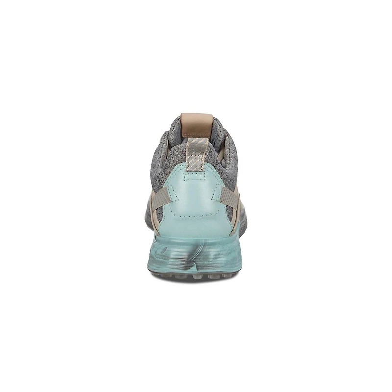 Women's Goretex S-Three Spikeless Golf Shoe - Tan/Grey/Light Blue