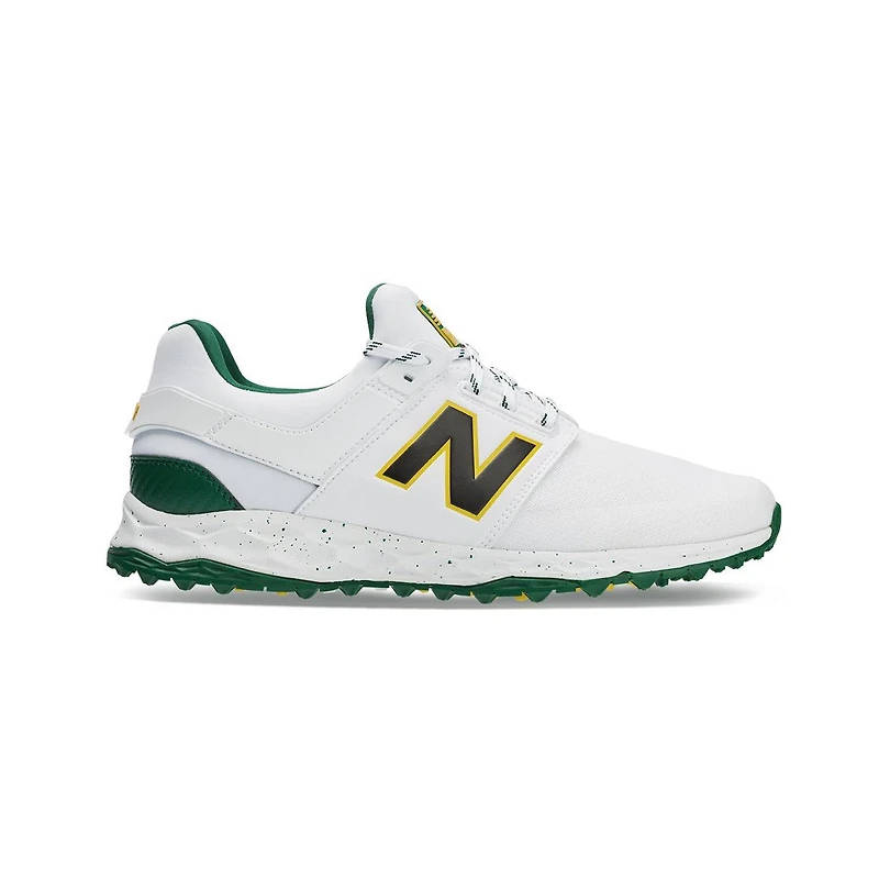Men's Fresh Foam Links Spikeless Golf Shoe - White/Green