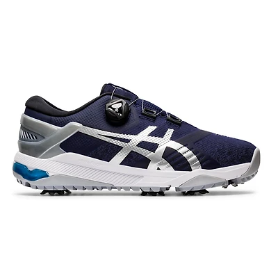 Men's Gel Duo Boa Spiked Golf Shoe - Navy/Silver