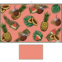 Tropical Holiday Microfiber Cart Towel