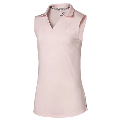 Girls Heather Polo