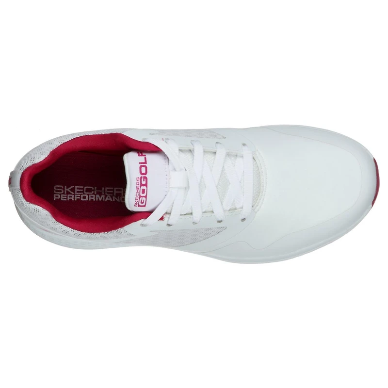 Women's Go Golf Max  Spikeless Shoe - White/Pink