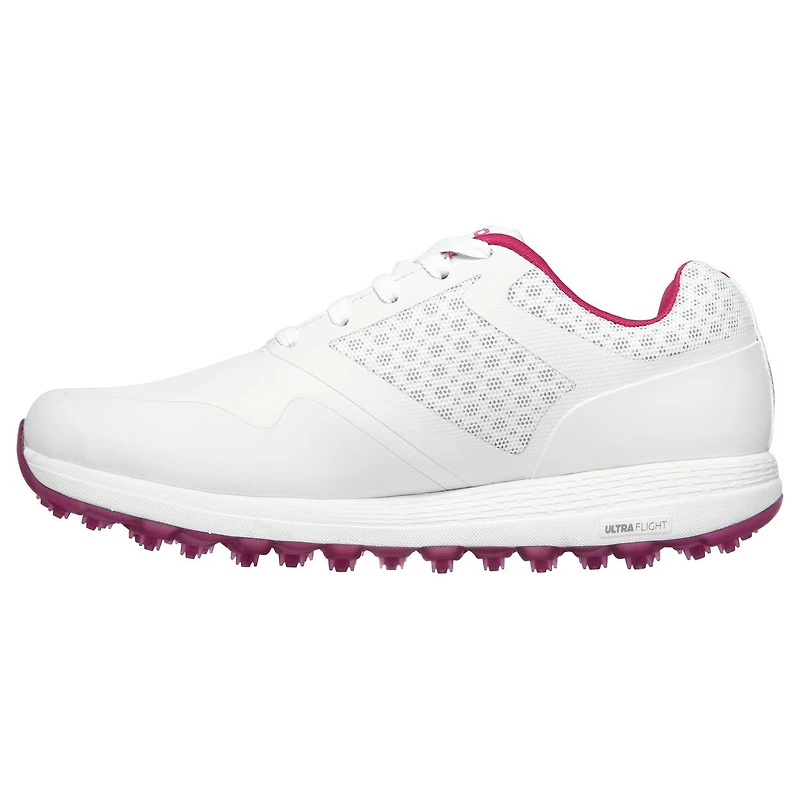 Women's Go Golf Max  Spikeless Shoe - White/Pink
