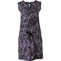 Women's Marina Printed Palm Sleeveless Dress