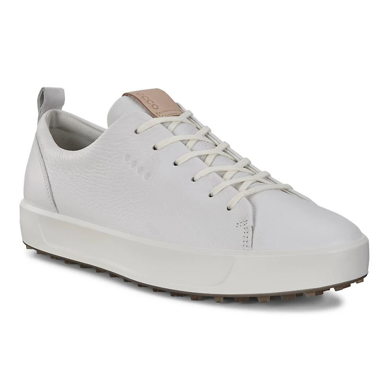Men's Golf Soft Nubuck Spikeless Shoes - White