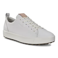 Men's Golf Soft Nubuck Spikeless Shoes - White