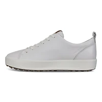 Men's Golf Soft Nubuck Spikeless Shoes - White